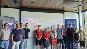 group picture of Meta-Active PIs at the annual meeting 2023