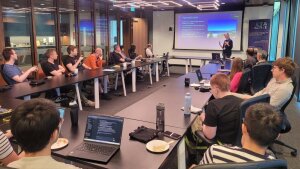 Project updates given by German Speaker Isabelle Staude